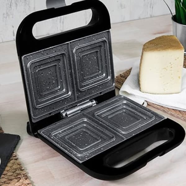 Sandwich Maker Cecotec Rock´nToast 750W Sort Rustfrit stål 750 W