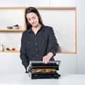 Pikkukuva 5 / 11: Voileipäkone Black & Decker BXGF2200E Musta Alumiini 2200 W