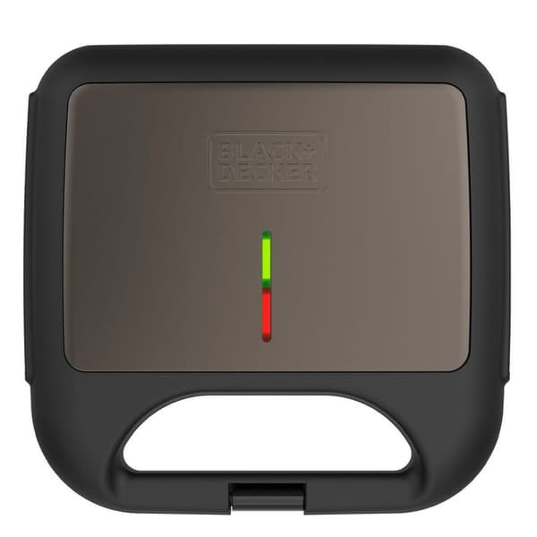 Smörgåsmaskin Black & Decker BXSA752E Svart 750 W