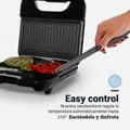 Miniatyrbillede 4 af 9: Sandwich Maker Universal Blue 700 W Sort