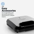 Miniatyrbillede 7 af 9: Sandwich Maker Universal Blue 700 W Sort
