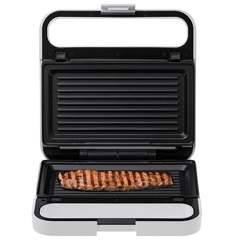 AD 3070 valkoinen 2 in 1 -voileipägrilli