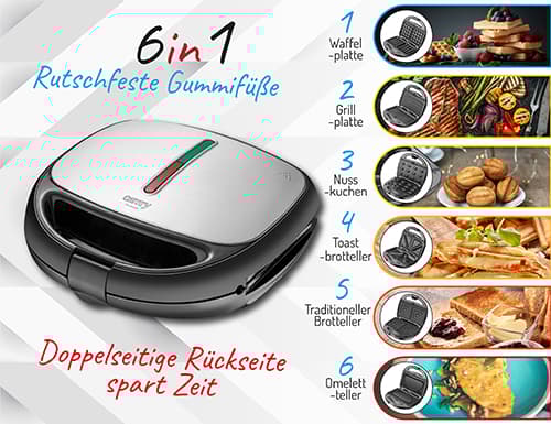 CR 3057 6 i 1 smörgåsmaskin