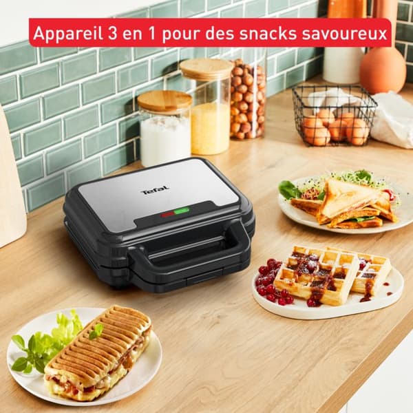 Tefal SW383D10 3-i-1 snacksmaskin