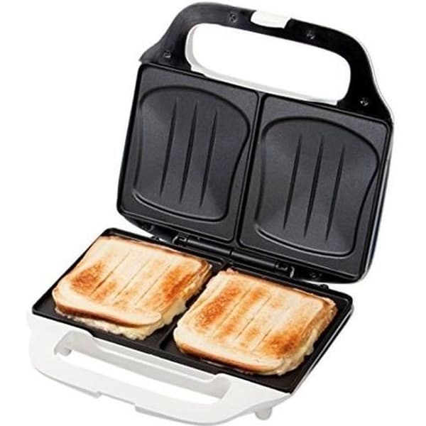 DOMO XL 900W croque monsieur maskin - Extra stora tallrikar - Non-stick beläggning