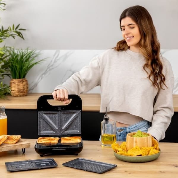 Cecotec Smörgåsgrill Rock’nToast Combo