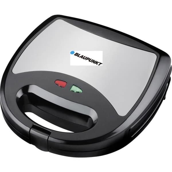 Grill för croque-monsieur - Blaupunkt - SMS611 - Non-stick beläggning - Grillfunktion - Svart