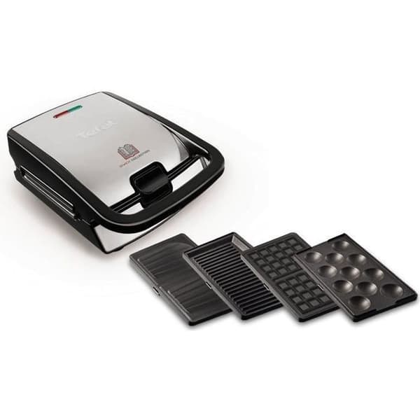 Våffeljärn - TEFAL - sw854d16 - Non-stick beläggning - Smörgåsfunktion - 850 Watt