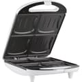 Miniatyrbild 1 av 4: Tristar SA-3065 XL 1300 W smörgåsmaskin med non-stick beläggning - Vit
