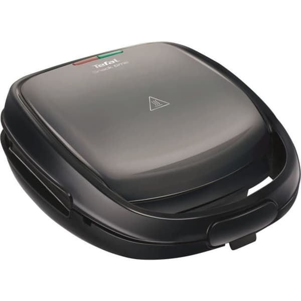 Tefal Smörgåsmaskin SW341B våffelmaskin 2 våfflor(ar) Svart, Grå 700 W
