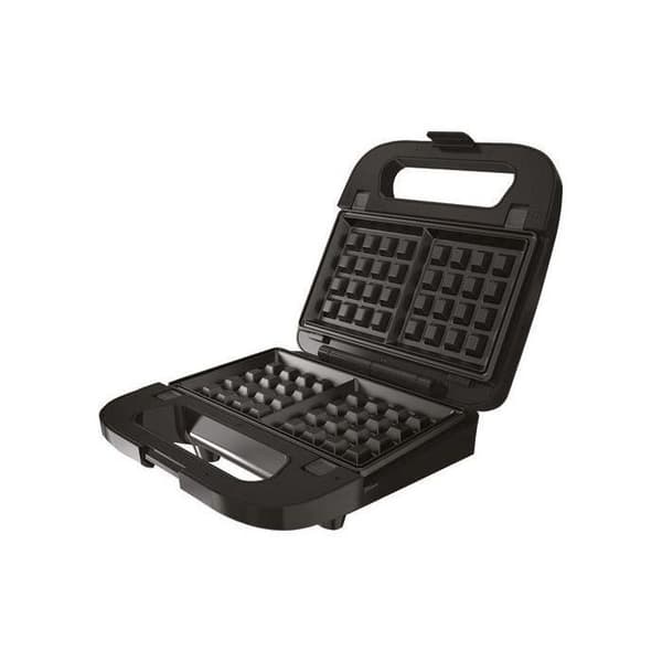 BLACK &amp; DECKER - Multifunktionssandwich/våffla/grillapparat - 750W - grå/svart - BXSA754E