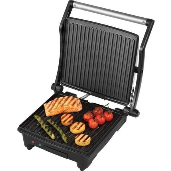 GEORGE FOREMAN Sähkögrilli - 180°C Avausaste - Tarttumattomat levyt - 1800W