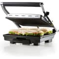 Miniatyrbillede 1 af 4: DOMO Elektrisk Multifunktionsgrill - Store Teflonplader - Flydende Låg - Justerbar Termostat