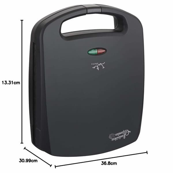 Smørbrødjern JATA Svart 1500 W