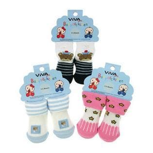 Baby sockor (Färg: Blå)