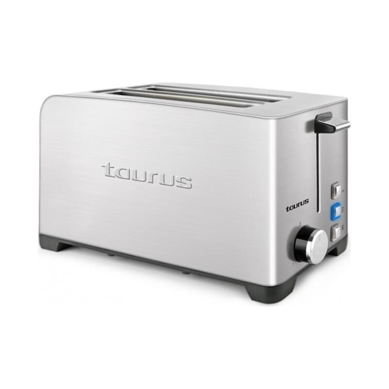 Brödrost Taurus MY TOAST DU.LEG 2R Rostfritt stål 1400 W