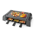 Pikkukuva 1 / 11: Nedis Gourmet / Raclette | Grilli | 6 Henkilöä | Lastalla | Lämpötila-asetukset | Tarttumaton pinnoite | Suorakulmio