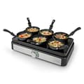 Miniatyrbilde 1 av 11: Nedis Woksettet | Grille | 6 Personer | Stekespade | Tempraturinnstillinger | Non-stick belegg | Rektangel
