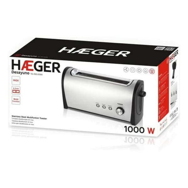 Brødrister Haeger 5608475012471 1000 W