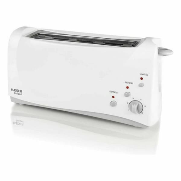 Brødrister Haeger TO-100.008A Multifunksjon 1000 W Hvit