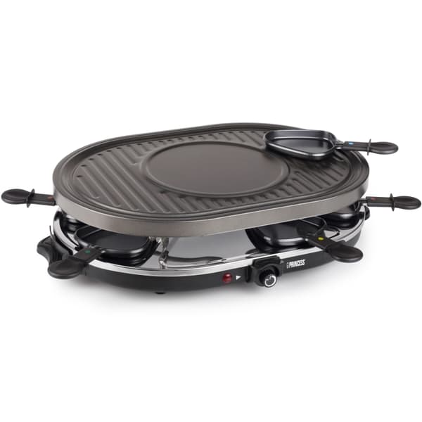 Princess Raclette 8 Oval Grill Party 162700 43X30cm grilltallerken