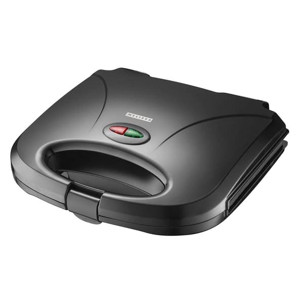 MELISSA Sandwichmaskin / grillplate 750 Watt Svart