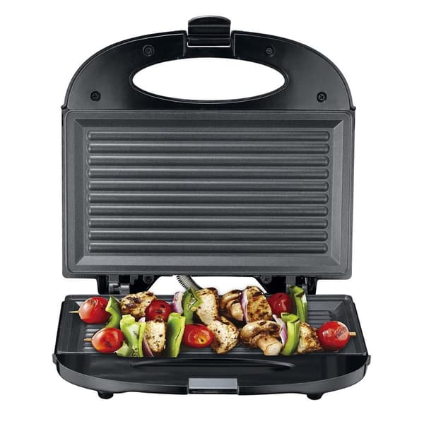 MELISSA Sandwichmaskin / grillplate 750 Watt Svart