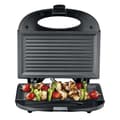 Miniatyrbilde 1 av 6: MELISSA Sandwichmaskin / grillplate 750 Watt Svart