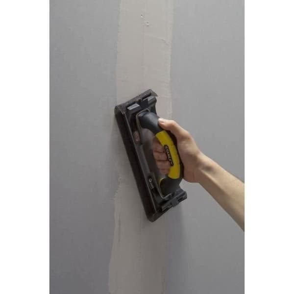 STANLEY manuell klippslip - STHT0-05927 - Räfflad aluminiumkropp - 230 x 80 mm