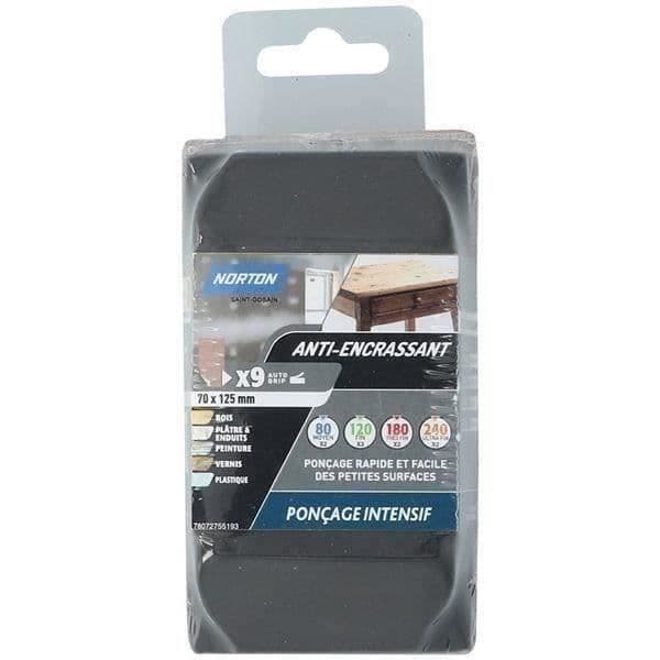 NORTON Cale 70x125 + 9 anti-inblockeringskuddar