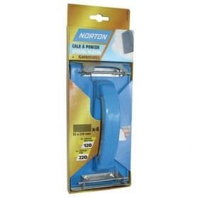 Gipsslipblock - NORTON - 93x230 mm - 4 st refills
