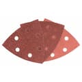 Miniatyrbild 1 av 2: Bosch Accessories 2607019500 Deltaslippapper-set med kardborrband, perforerad Kornighet 60, 120, 240 Hörnmått 93 mm 1 s