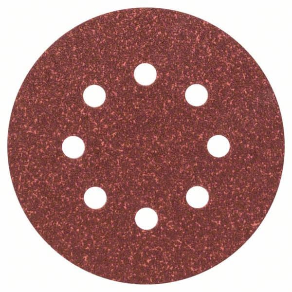 Bosch Accessories 2607019492 Excenterslippapper med kardborrband, perforerad Kornighet 60 (Ø) 125 mm 25 st