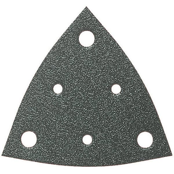 Fein 63717108019 Deltaslippapper med kardborrband, perforerad Kornighet 40 Hörnmått 80 mm 50 st
