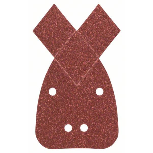 Bosch Accessories 2607017113 Multi-slippapper-set med kardborrband, perforerad Kornighet 80, 120, 180 (L x B) 93 mm x 6