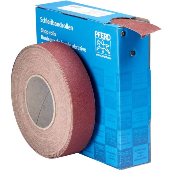 PFERD 45016408 Slippappersrulle Kornighet 80 (L x B) 25 m x 38 mm 25 m
