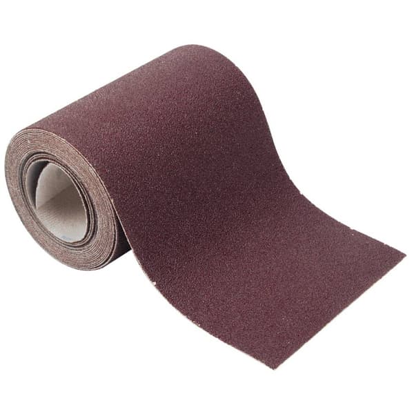 Wolfcraft 1740000 Slippappersrulle med kardborrband Kornighet 80 (L x B) 4 m x 115 mm 4 m