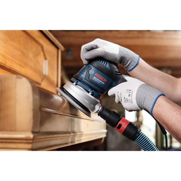 Bosch Accessories 2608607540 Deltaslippapper-set med kardborrband, perforerad Kornighet 60, 80, 120, 180, 240 Hörnmått