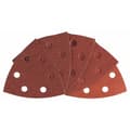 Miniatyrbild 1 av 4: Bosch Accessories 2608607540 Deltaslippapper-set med kardborrband, perforerad Kornighet 60, 80, 120, 180, 240 Hörnmått