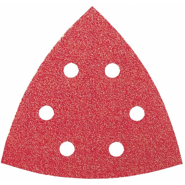 Bosch Accessories 2609256A50 Deltaslippapper med kardborrband, perforerad Kornighet 80 Hörnmått 93 mm 5 st