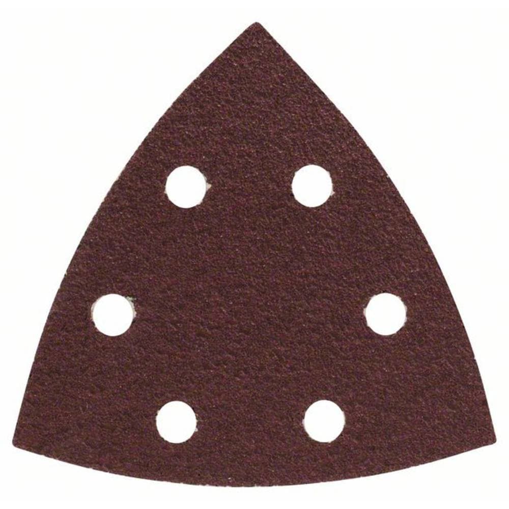 Bosch Accessories 2607019488 Deltaslippapper med kardborrband, perforerad Kornighet 60 Hörnmått 93 mm 25 st
