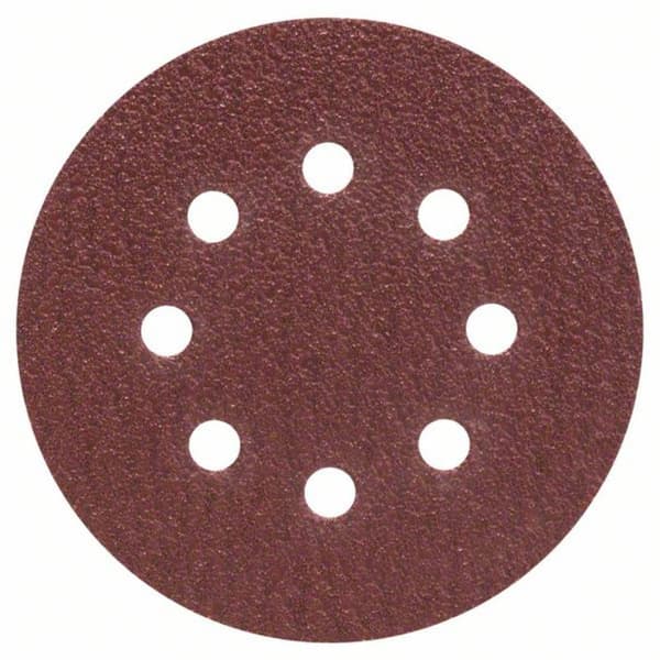 Bosch Accessories 2607019491 Excenterslippapper med kardborrband, perforerad Kornighet 40 (Ø) 125 mm 25 st