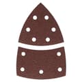 Miniatyrbild 2 av 2: Bosch Accessories 2609256A65 Multi-slippapper med kardborrband, perforerad Kornighet 180 (L x B) 102 mm x 62.93 mm 10 s