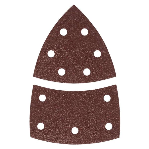 Bosch Accessories 2609256A64 Multi-slippapper med kardborrband, perforerad Kornighet 120 (L x B) 102 mm x 62.93 mm 10 s