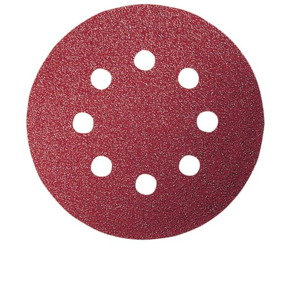 Bosch Accessories 2609256A26 Excenterslippapper med kardborrband, perforerad Kornighet 120 (Ø) 125 mm 5 st