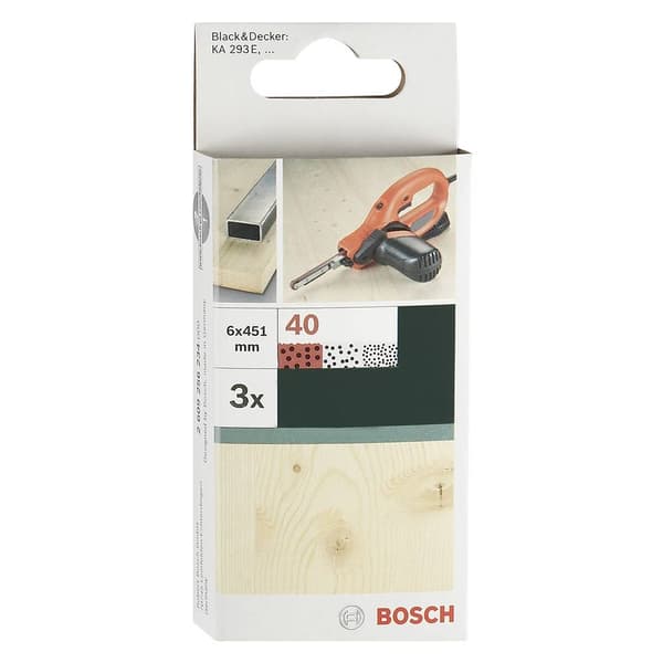 Bosch Accessories 2609256235 Slipband Kornighet 60 (L x B) 451 mm x 6 mm 3 st