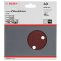 Miniatyrbild 2 av 2: Bosch Accessories Expert for Wood 2608605716 Excenterslippapper med kardborrband, perforerad Kornighet 40 (Ø) 150 mm 5