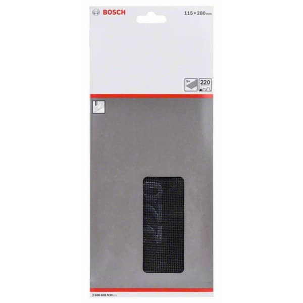 Bosch Accessories 2608608N30 Handslippapper Kornighet 220 (L x B) 280 mm x 115 mm 5 st