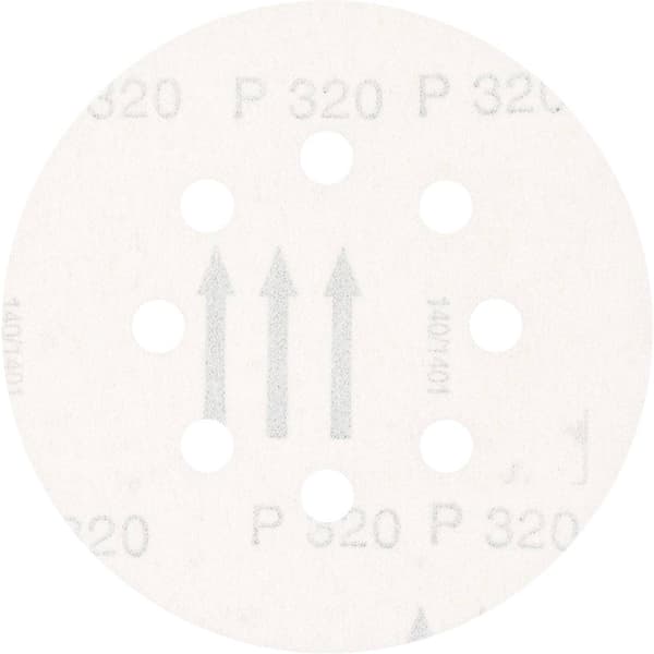 PFERD KSS 125 8 L A 320 45017032 Excenterslippapper perforerad Kornighet 320 (Ø) 125 mm 25 st