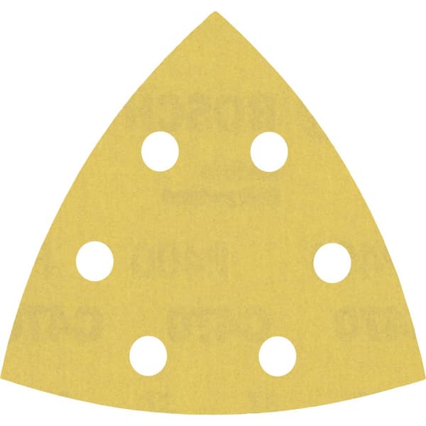 Bosch Accessories EXPERT C470 2608900831 Deltaslippapper perforerad Kornighet 400 (L x B) 93 mm x 93 mm 5 st